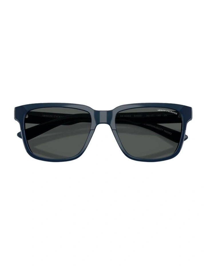 Injected Sunglasses in Blue image 4