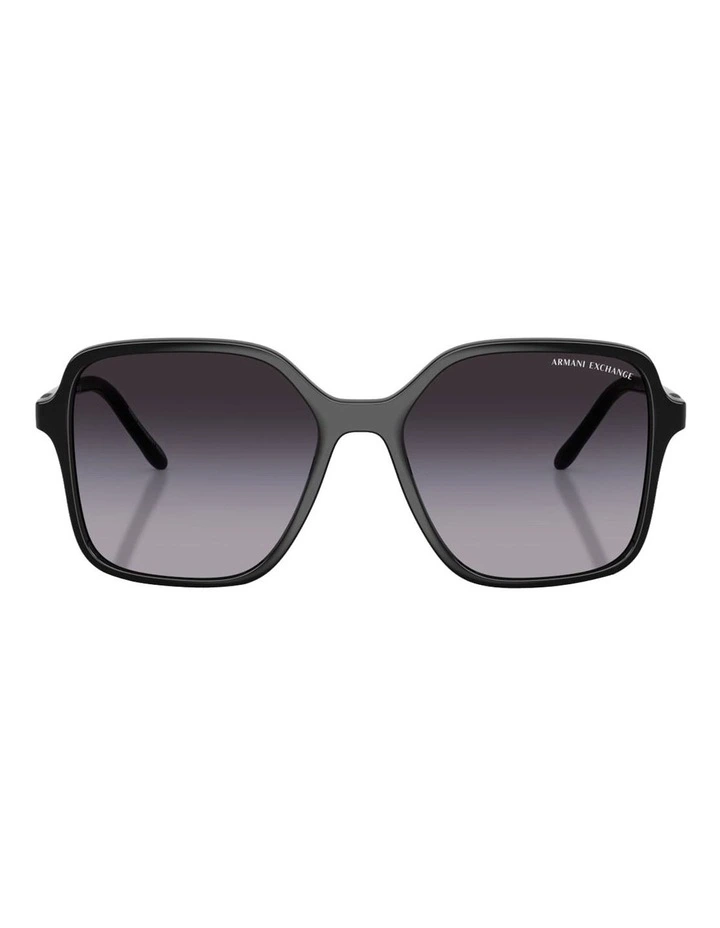 Injected Sunglasses in Black image 2
