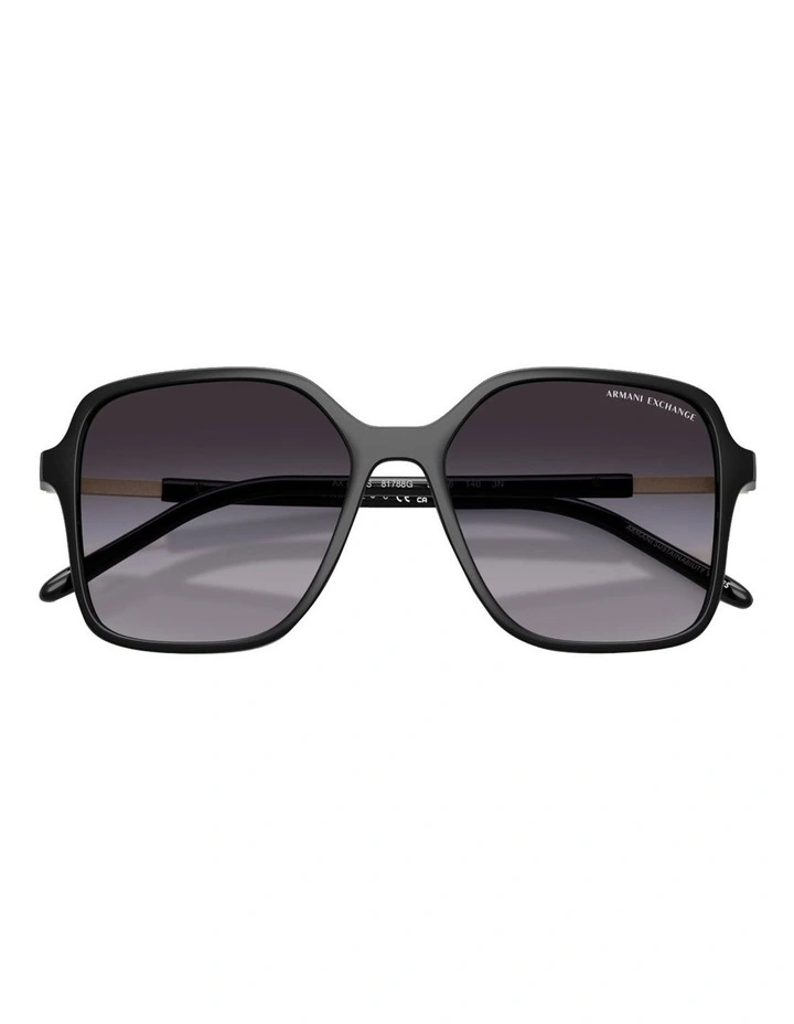 Injected Sunglasses in Black image 4