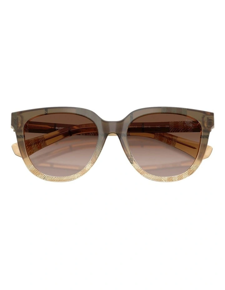 Acetate Sunglasses in Brown image 3
