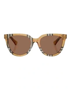 Burberry  Acetate Sunglasses in Brown