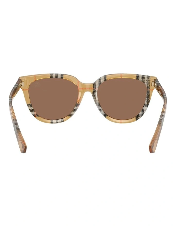 Burberry Acetate Sunglasses in Brown image 3