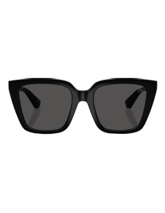Injected Sunglasses in Black