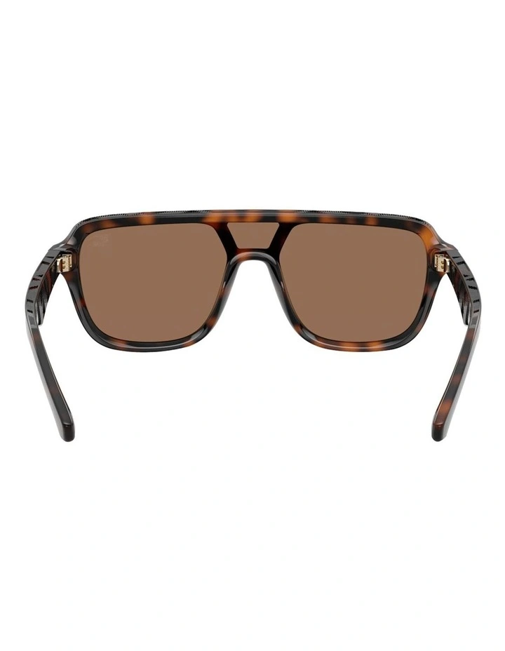 Injected Sunglasses in Brown image 4