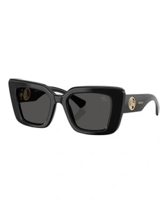 Acetate Sunglasses in Black