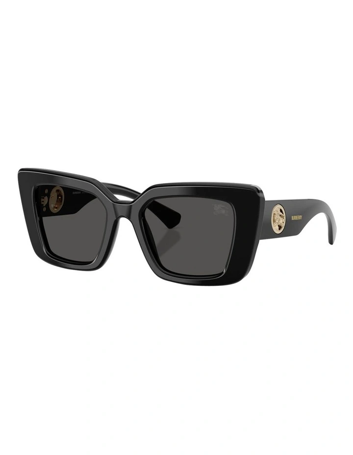 Acetate Sunglasses in Black image 1