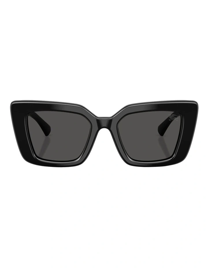 Acetate Sunglasses in Black image 2