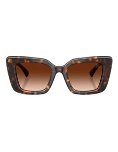 Acetate Sunglasses in Brown