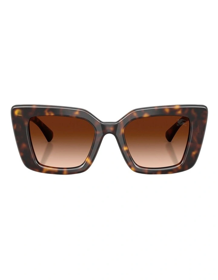 Acetate Sunglasses in Brown image 2
