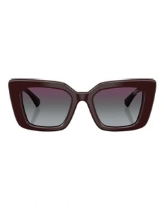 Acetate Sunglasses in Red