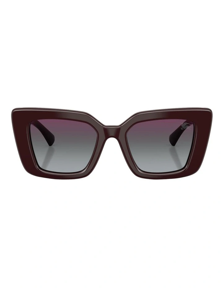 Acetate Sunglasses in Red image 1