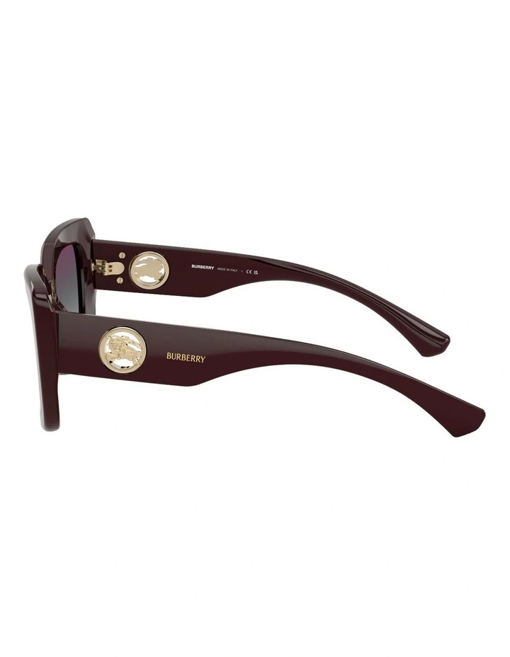 Acetate Sunglasses in Red image 2