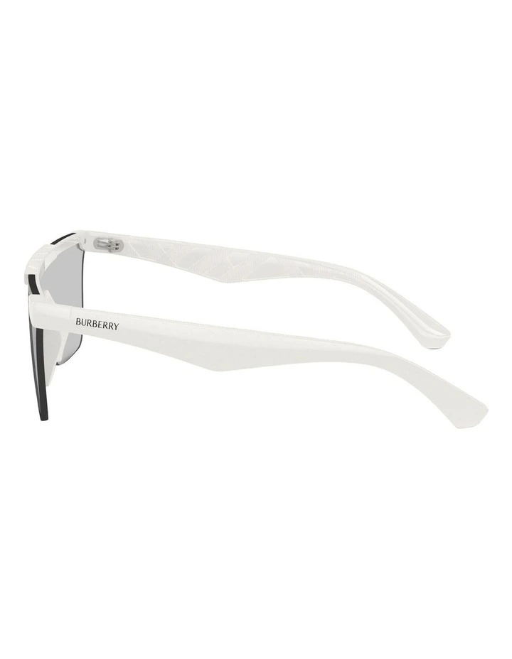 Injected Sunglasses in White image 2