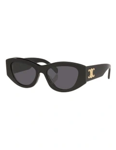 Triomphe Acetate Sunglasses CL40308U in Black