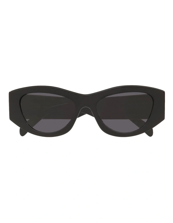 Triomphe Acetate Sunglasses CL40308U in Black image 4