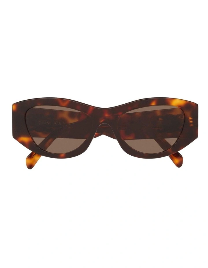 Triomphe Acetate Sunglasses CL40308U in Tortoise image 4
