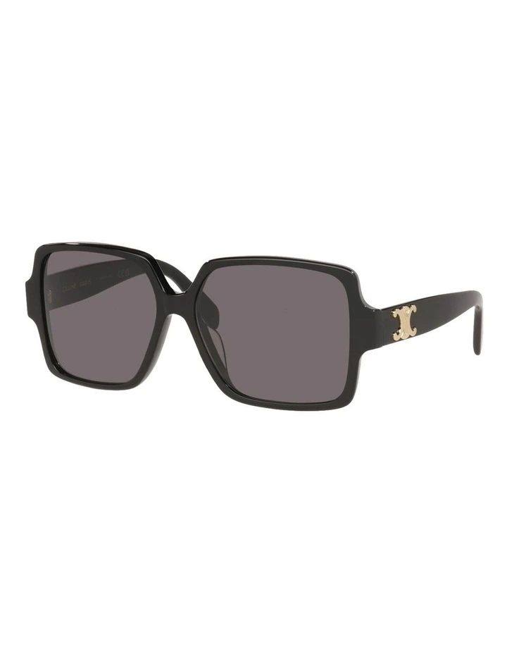 Triomphe Acetate Sunglasses CL40316U in Black image 1