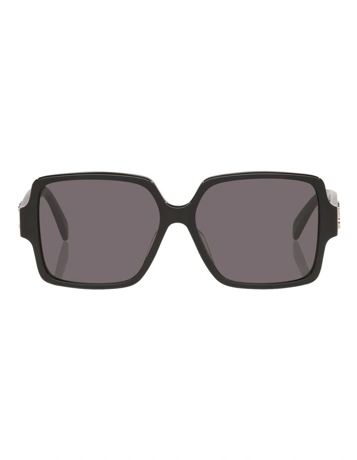 Triomphe Acetate Sunglasses CL40316U in Black image 2