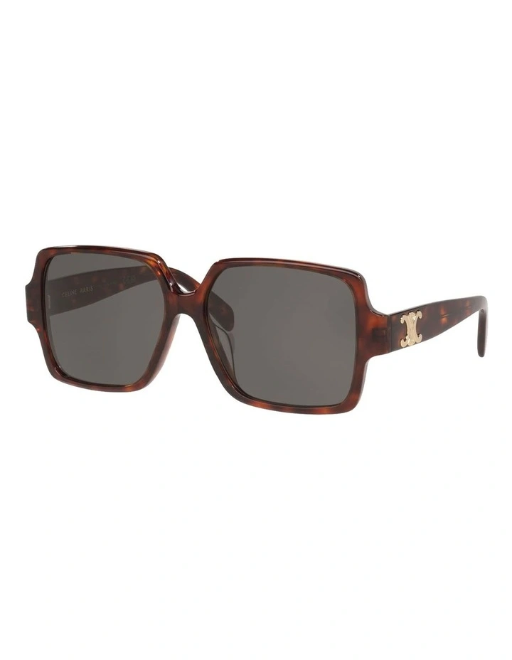 Triomphe Acetate Sunglasses CL40316U in Tortoise image 1