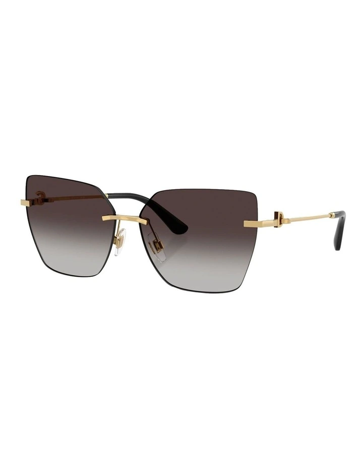 Metal Sunglasses in Gold image 1