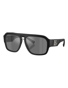 Acetate Sunglasses in Black