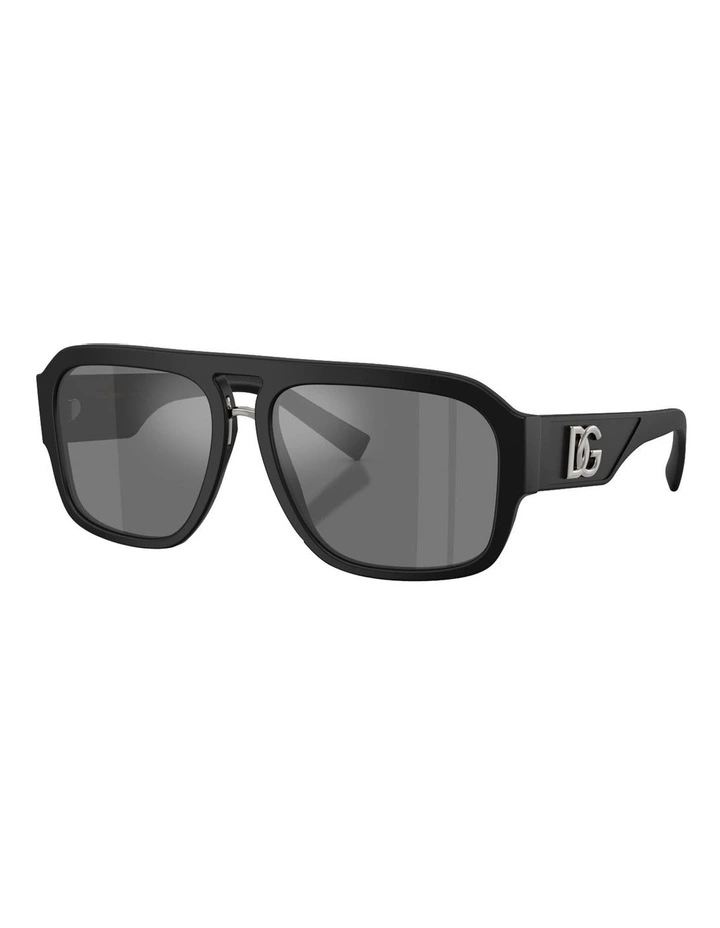 Acetate Sunglasses in Black image 1