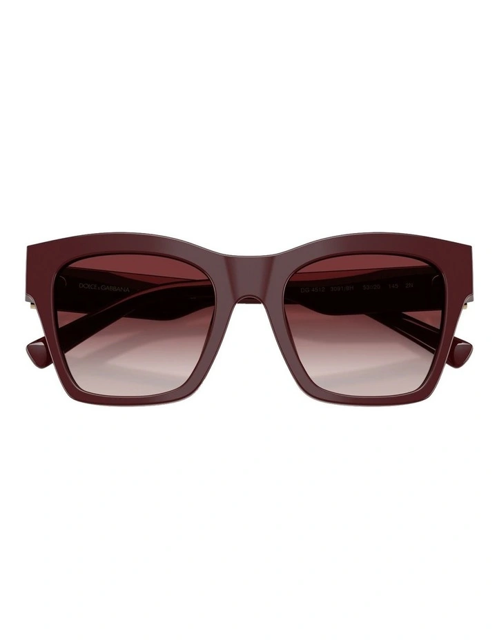 Acetate Sunglasses in Red image 4