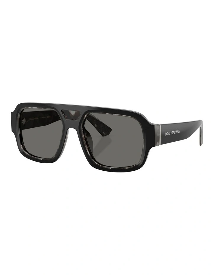 Acetate Sunglasses in Black image 1