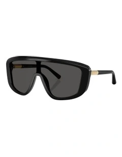 Acetate Sunglasses in Black