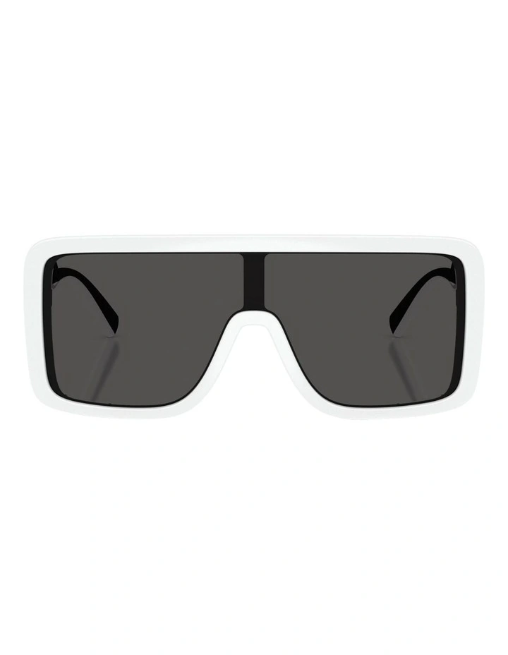 Injected Sunglasses in White image 2