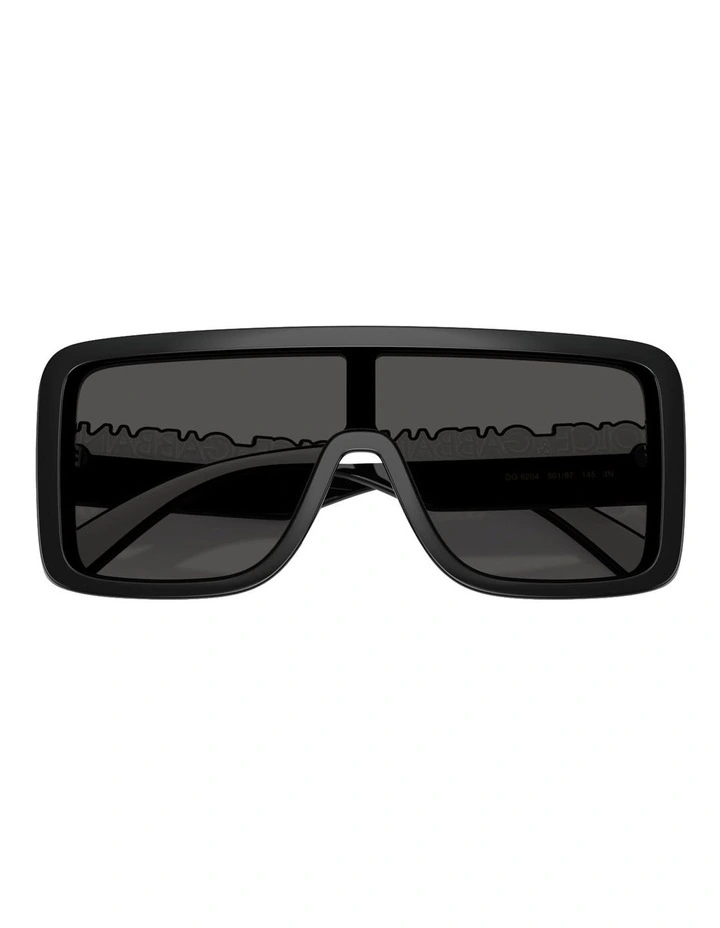 Injected Sunglasses in Black image 4