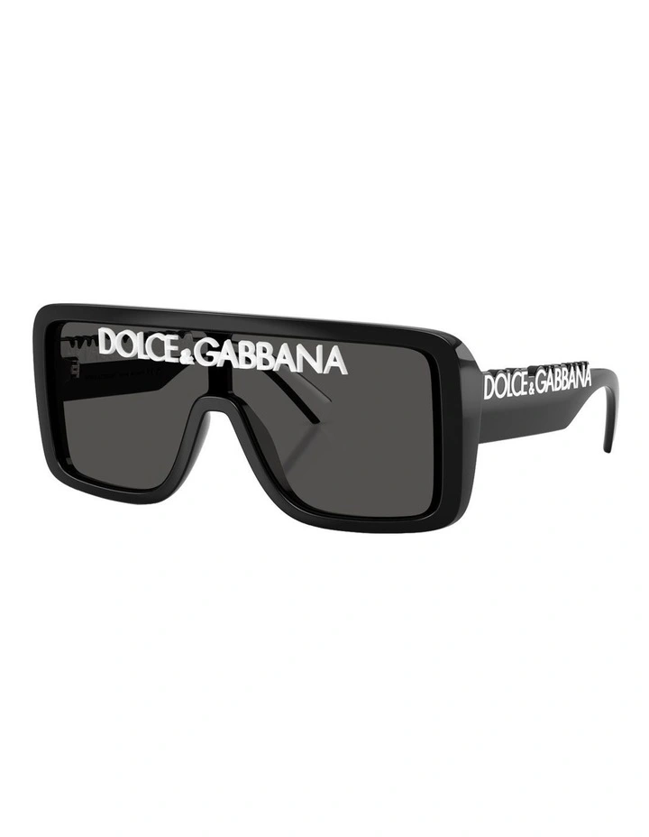 Injected Sunglasses in Black image 1