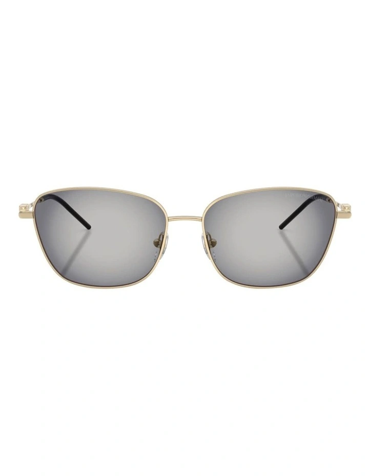Metal Sunglasses in Gold image 2