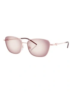 Metal Sunglasses in Pink