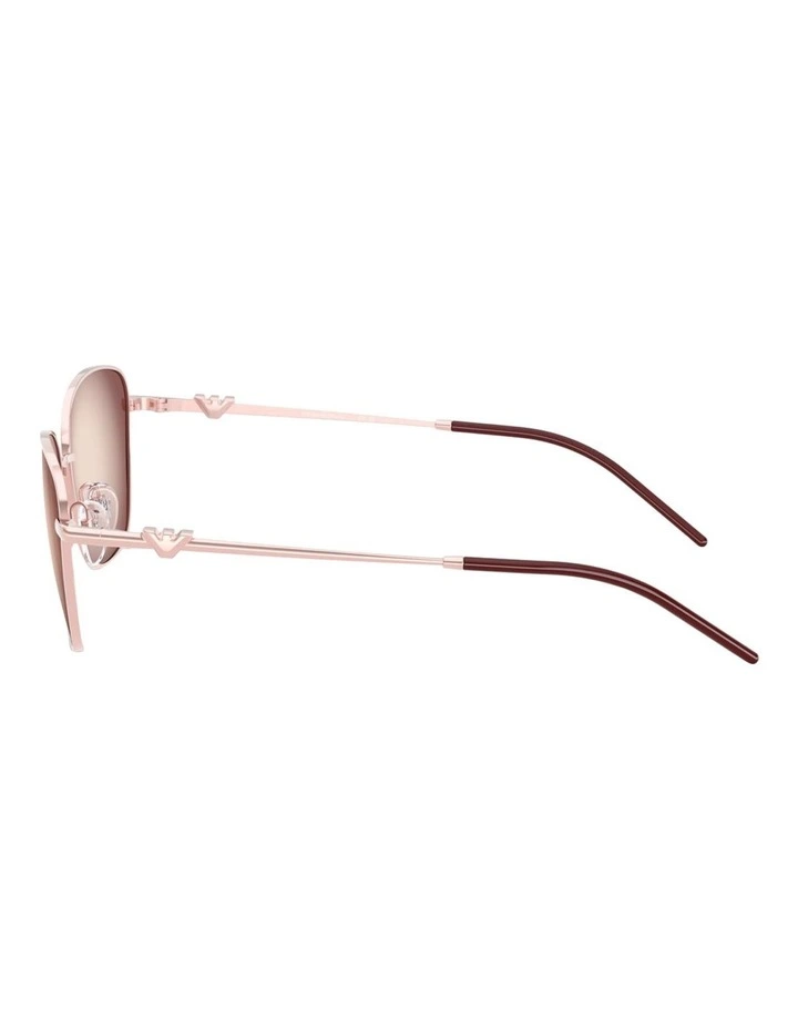 Metal Sunglasses in Pink image 3