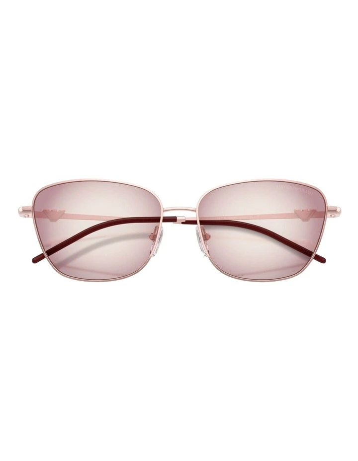 Metal Sunglasses in Pink image 4
