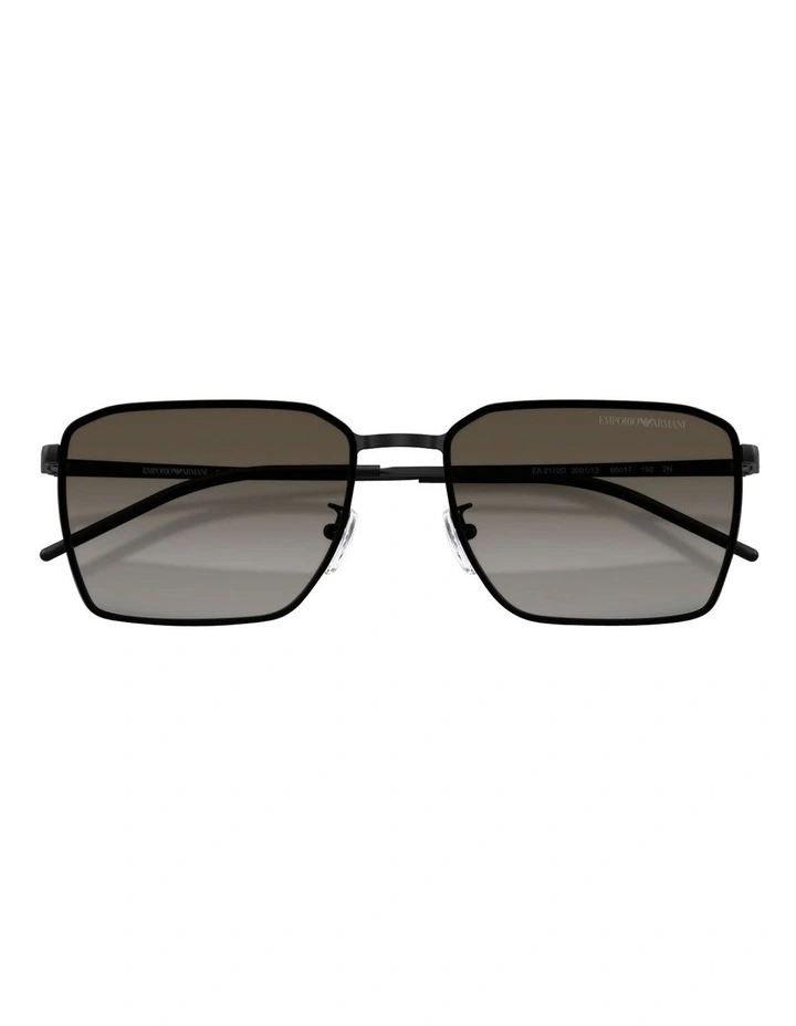 Metal Sunglasses in Black image 4