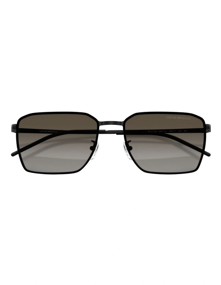 Metal Sunglasses in Black image 5