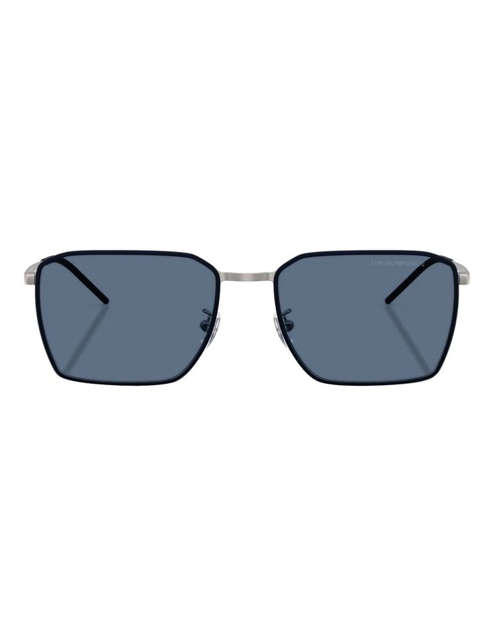 Metal Sunglasses in Grey image 2