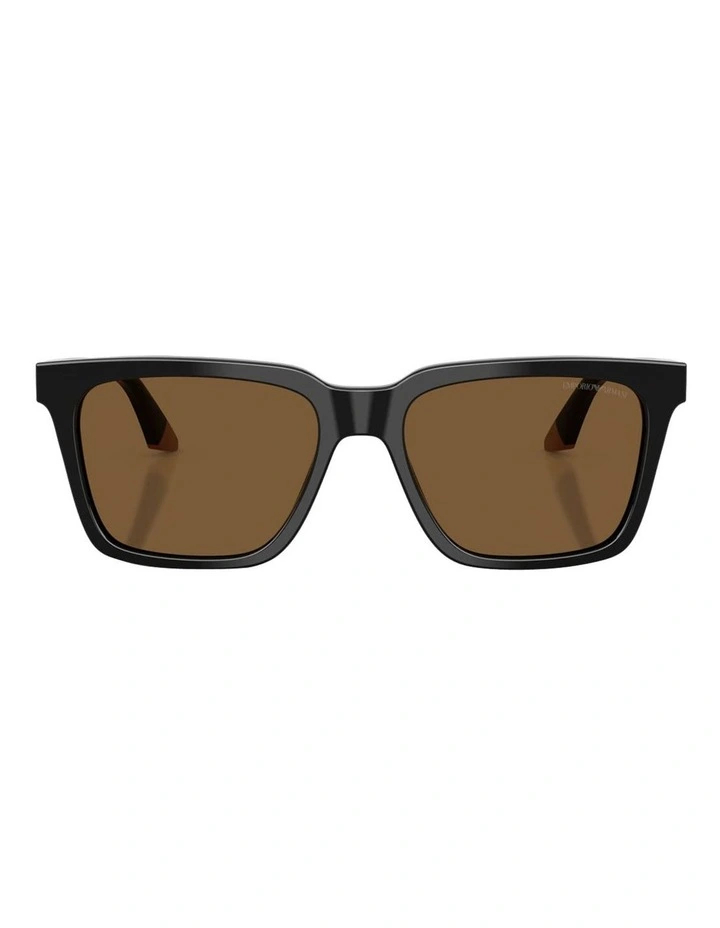 Acetate Sunglasses in Black image 2