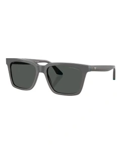 Acetate Sunglasses in Grey