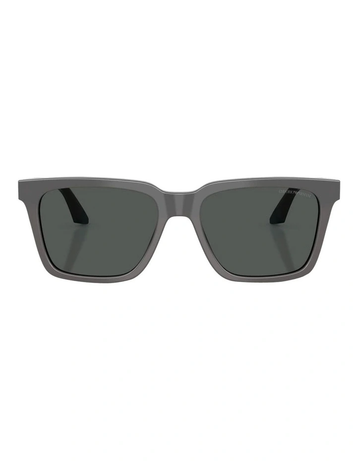 Acetate Sunglasses in Grey image 2