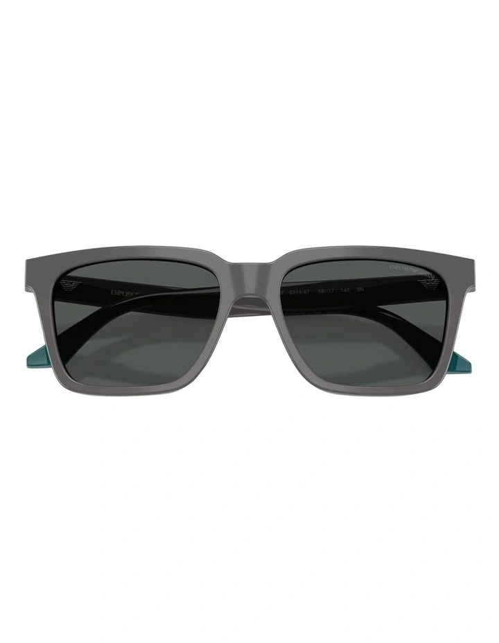 Acetate Sunglasses in Grey image 5