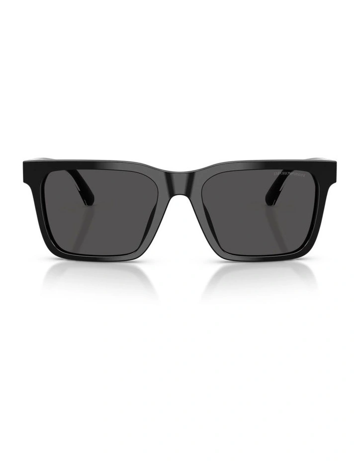 Acetate Sunglasses in Black image 2
