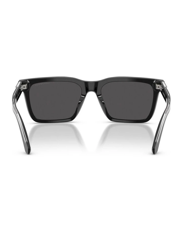 Acetate Sunglasses in Black image 4