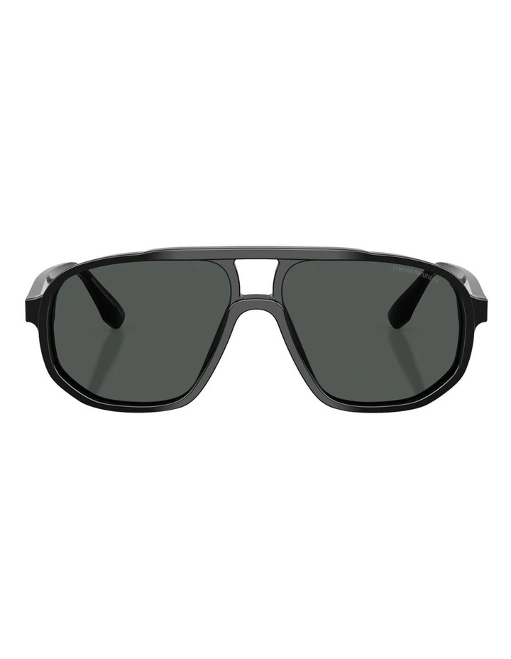 Acetate Sunglasses in Black image 2