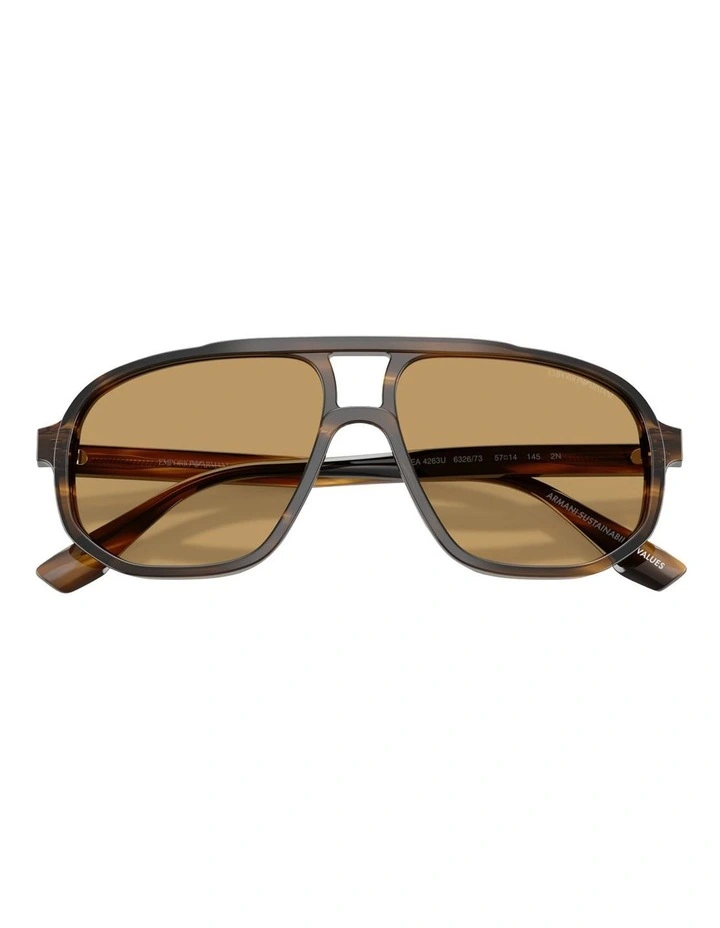 Acetate Sunglasses in Green image 5