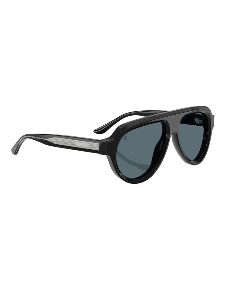 Acetate Sunglasses in Black image 5