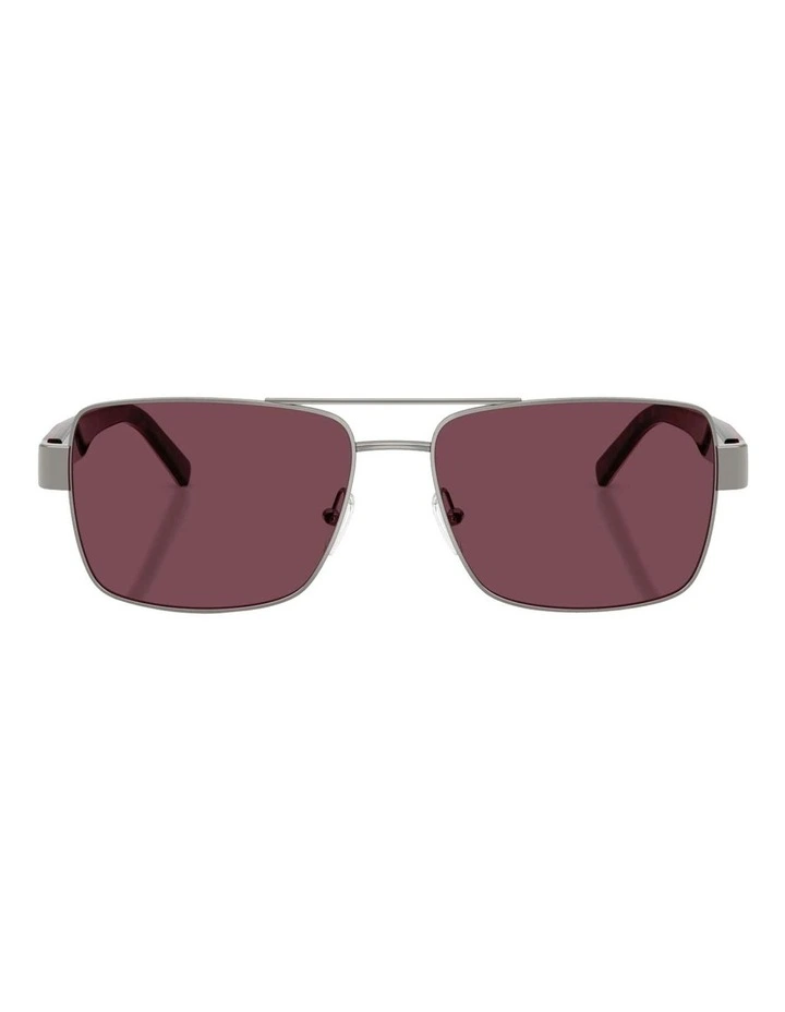 Metal Sunglasses in Grey image 2