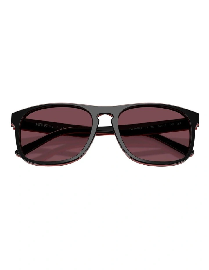 Acetate Sunglasses in Black image 5